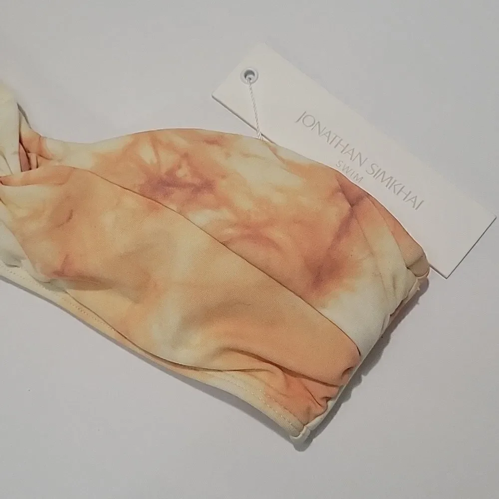 Jonathan Simkhai Scarlette Bandeau Bikini Top